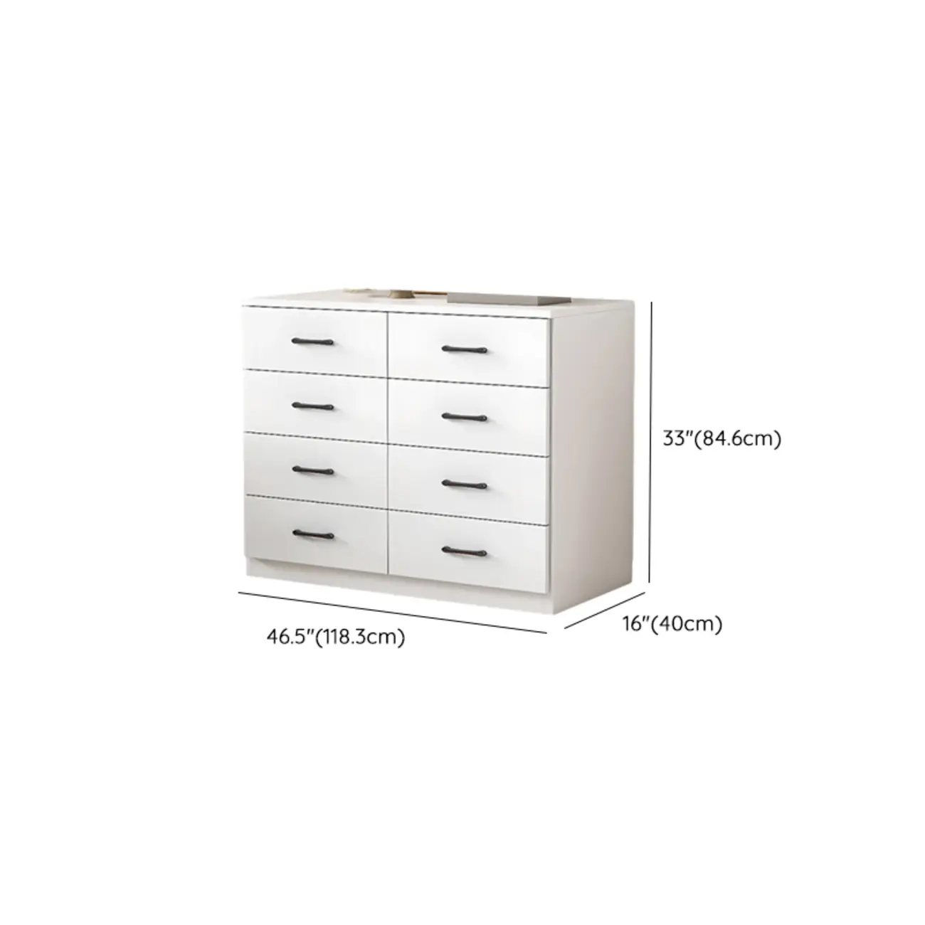 Modern White Rectangular Storage Cabinet with Multiple Sizes Image - 39 | homeyfad