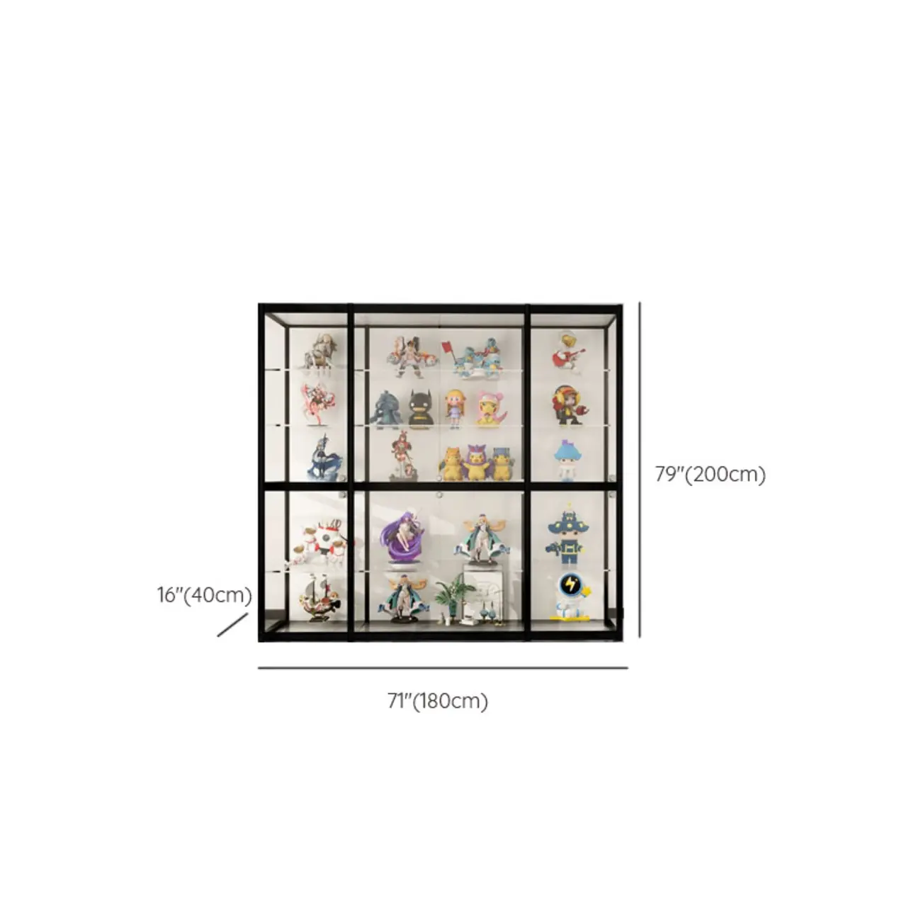 Modern Metal Display Cabinet for Collectibles for Stockroom Image - 18 | homeyfad