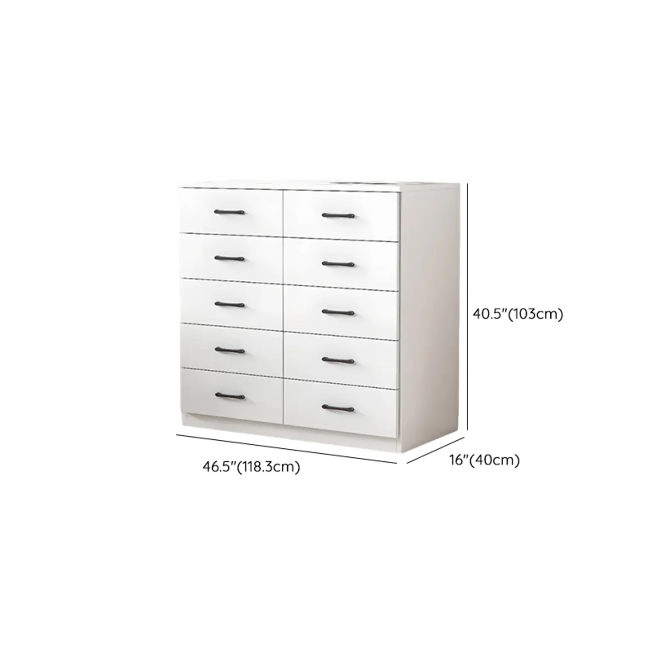 Modern White Rectangular Storage Cabinet with Multiple Sizes Image - 41 | homeyfad