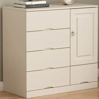 Modern Solid Wood Dressers with 7-Drawers for Living Room Image - 24