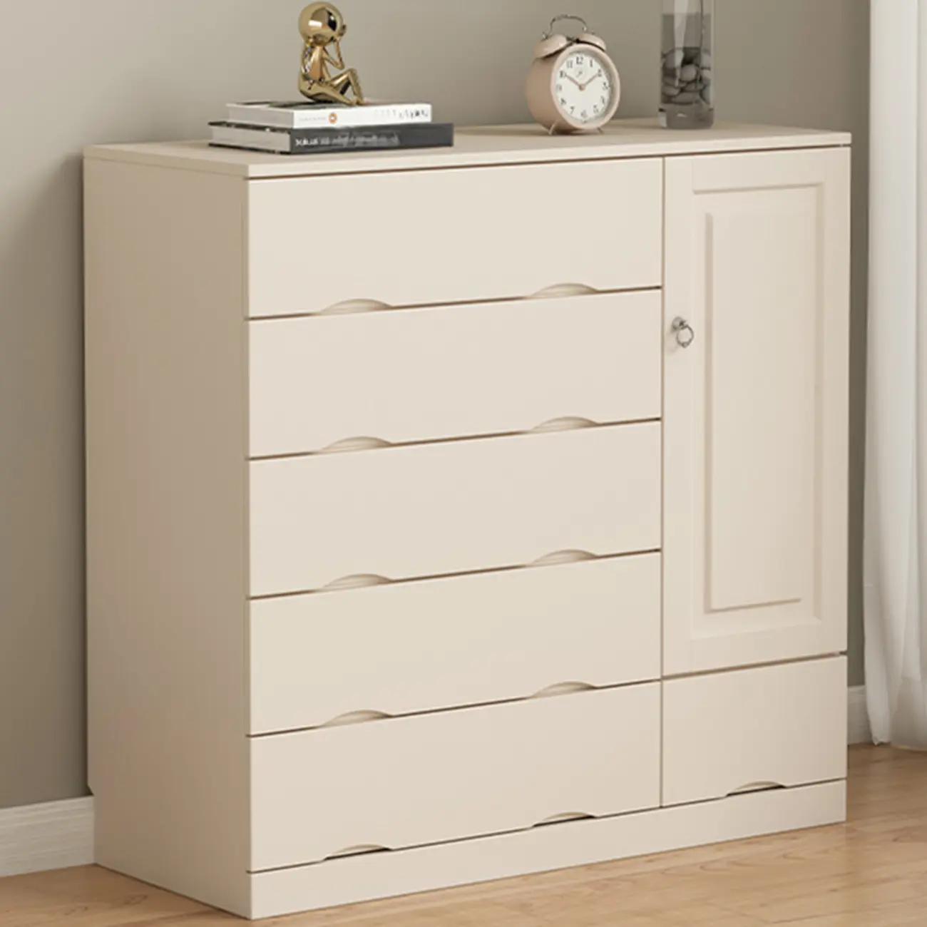 Modern Solid Wood Dressers with 7-Drawers for Living Room Image - 26 | homeyfad