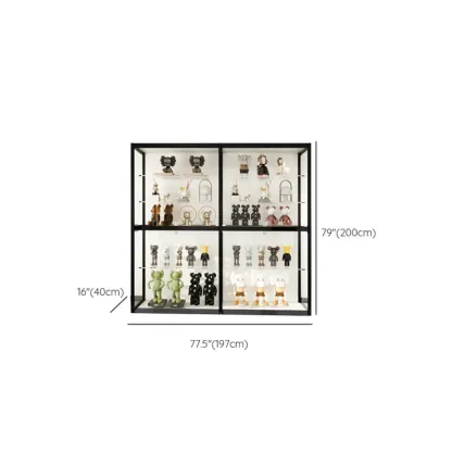 Modern Metal Display Cabinet for Collectibles for Stockroom Image - 21