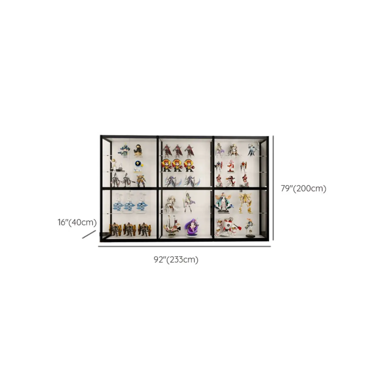 Modern Metal Display Cabinet for Collectibles for Stockroom Image - 22 | homeyfad
