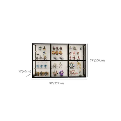 Modern Metal Display Cabinet for Collectibles for Stockroom Image - 22