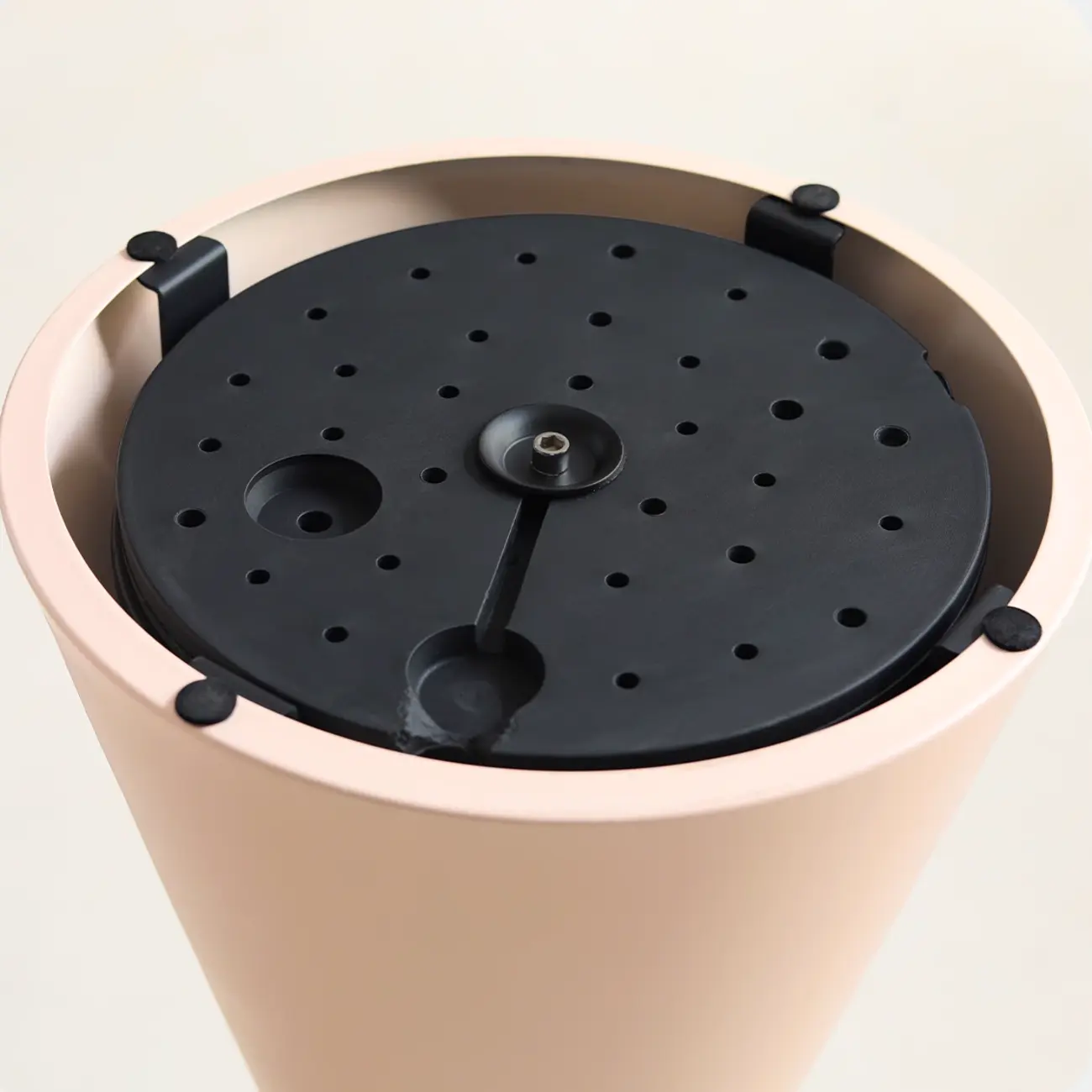 Nordic Small Round Bar Table with Stump Base Image - 8 | homeyfad