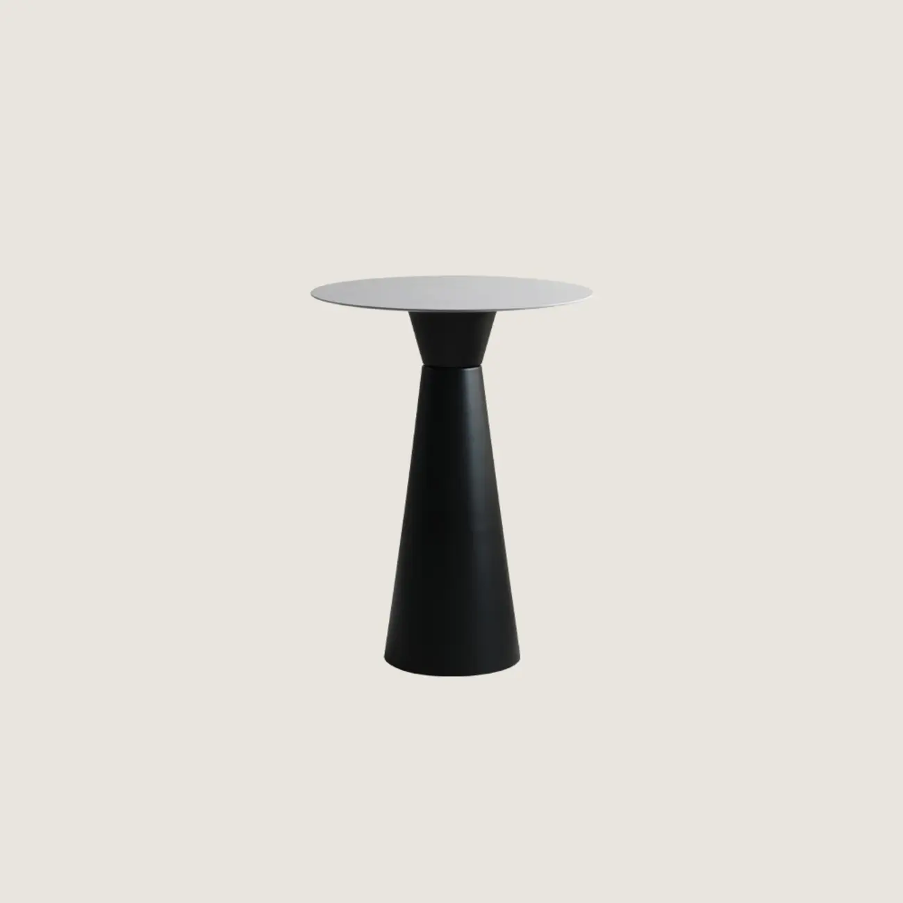 Nordic Small Round Bar Table with Stump Base Image - 24 | homeyfad