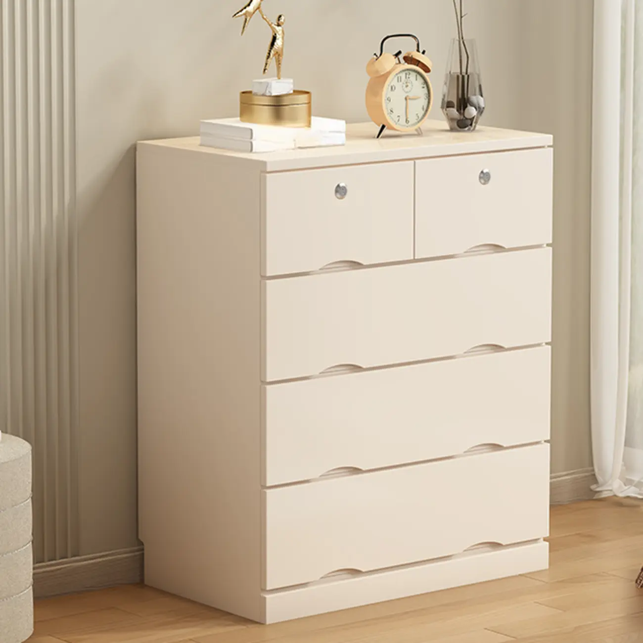 Modern Solid Wood Dressers with 7-Drawers for Living Room Image - 48 | homeyfad