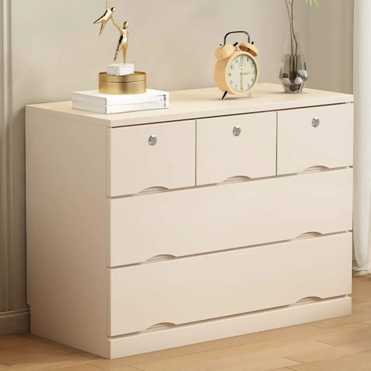 Modern Solid Wood Dressers with 7-Drawers for Living Room Image - 49