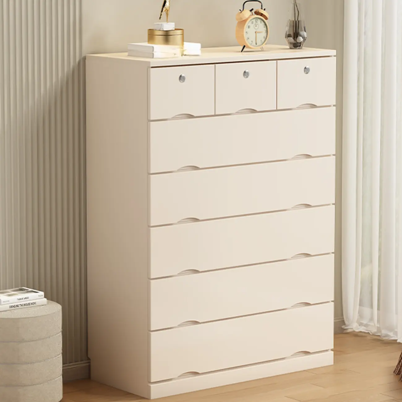 Modern Solid Wood Dressers with 7-Drawers for Living Room Image - 53 | homeyfad