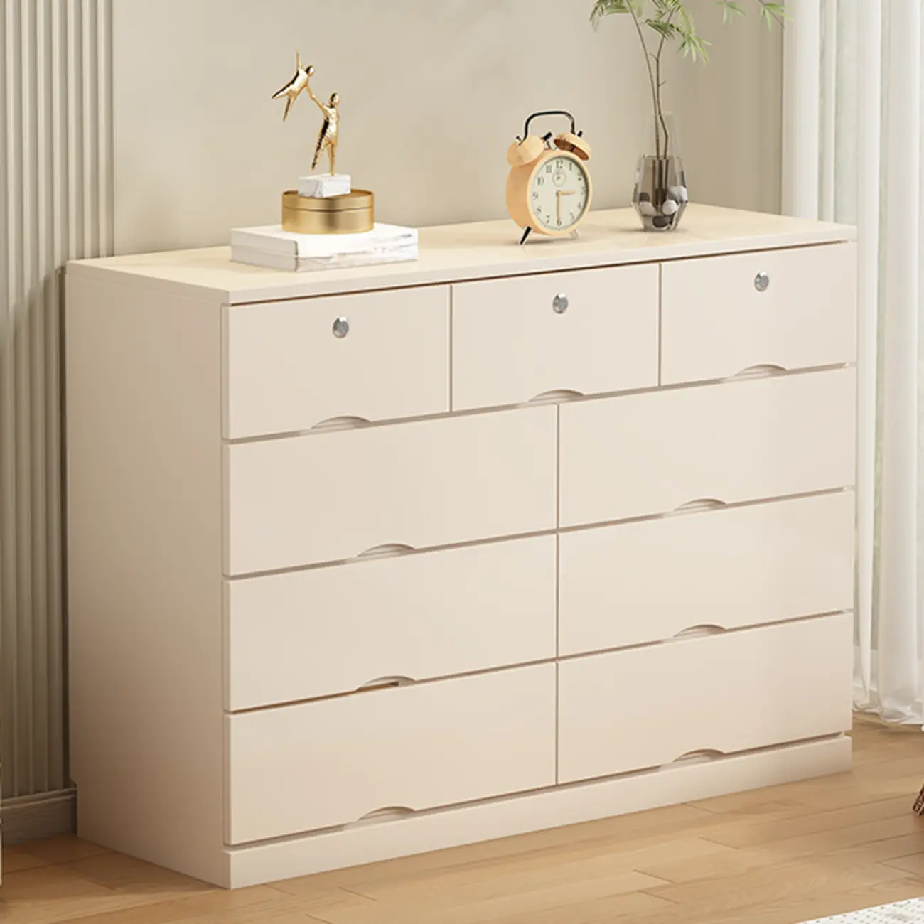 Modern Solid Wood Dressers with 7-Drawers for Living Room Image - 54 | homeyfad