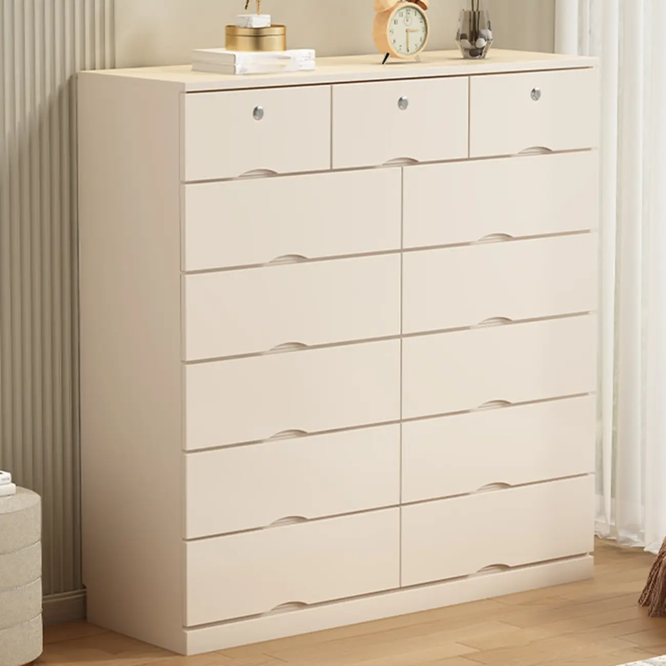 Modern Solid Wood Dressers with 7-Drawers for Living Room Image - 56 | homeyfad