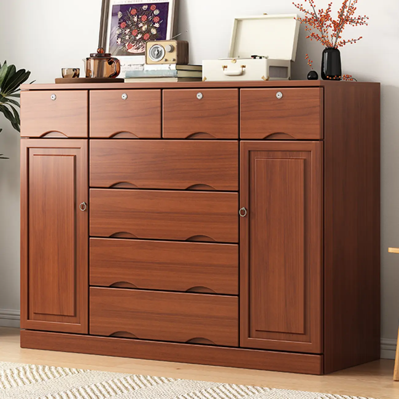 Modern Solid Wood Dressers with 7-Drawers for Living Room Image - 61 | homeyfad
