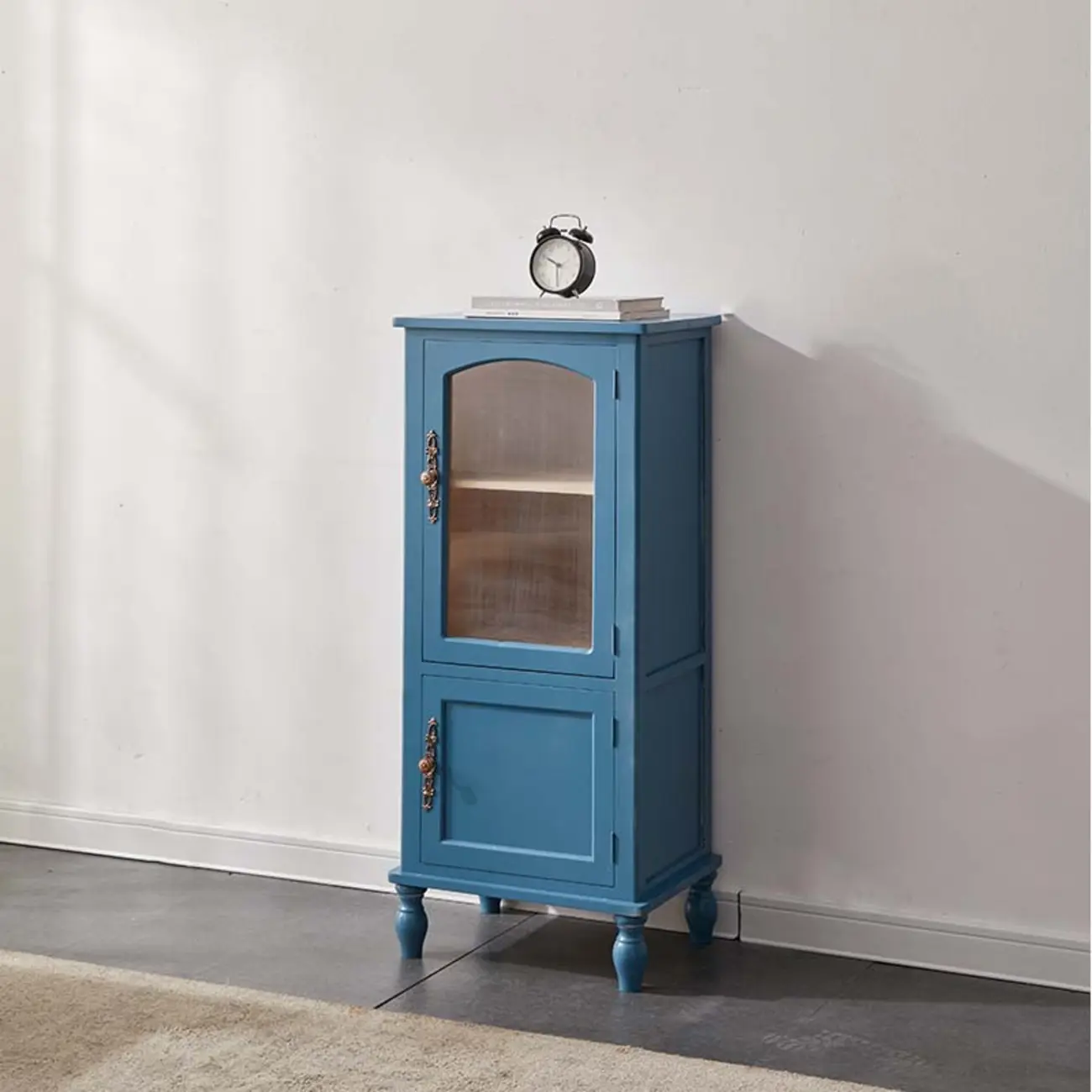 Vintage Wooden Storage Cabinet with Elegant Design Image - 6 | homeyfad