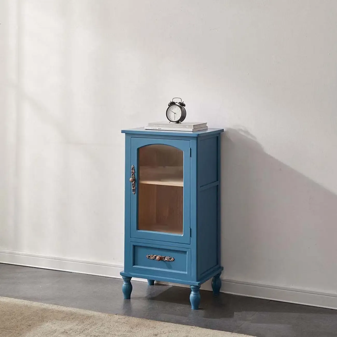 Vintage Wooden Storage Cabinet with Elegant Design Image - 7