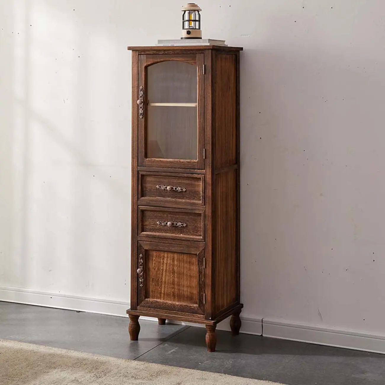 Vintage Wooden Storage Cabinet with Elegant Design Image - 20 | homeyfad