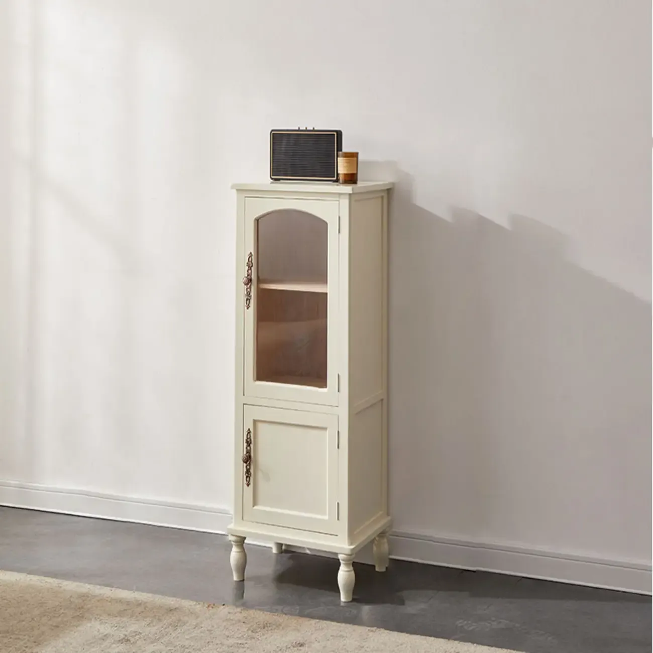 Vintage Wooden Storage Cabinet with Elegant Design Image - 26