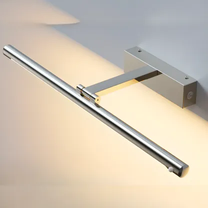 Modern Dimmable Metal Vanity Light Fixture for Bathrooms Image - 1