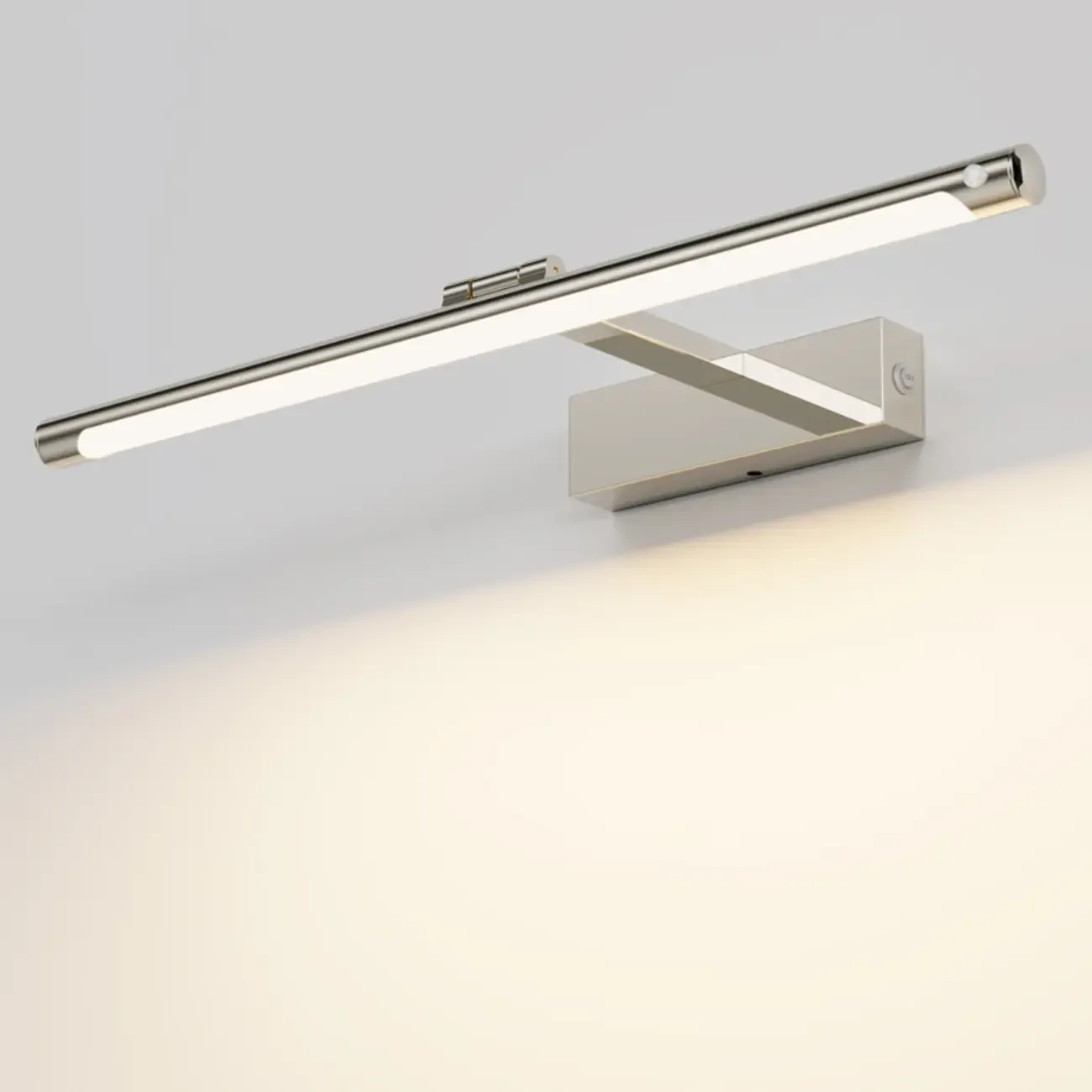 Modern Dimmable Metal Vanity Light Fixture for Bathrooms Image - 2
