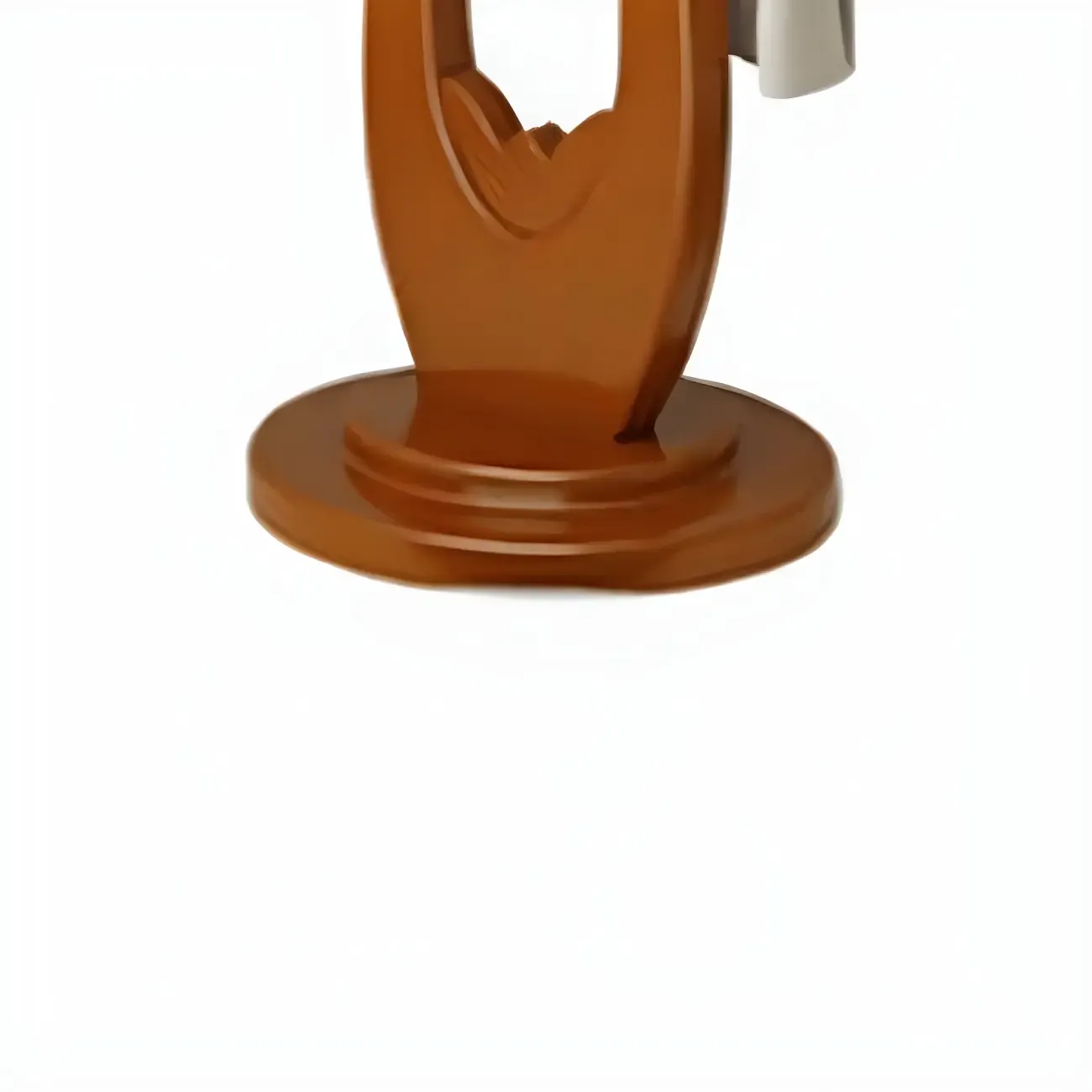 Traditional Solid Wood Freestanding Coat Rack Image - 8