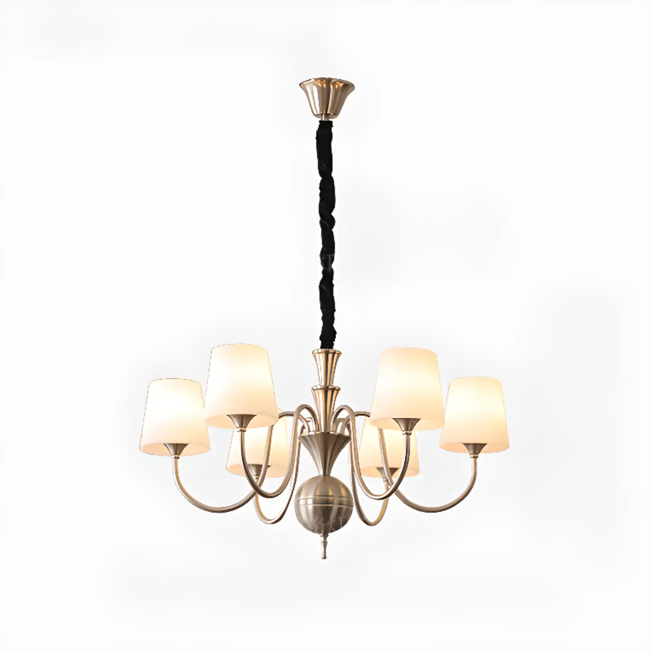 Tradition Vintage Metal LED Chandelier for Dining Room Image - 6 | homeyfad