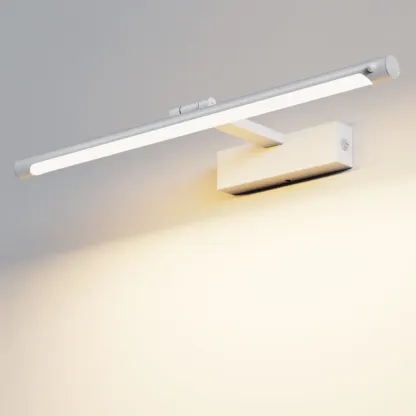 Modern Dimmable Metal Vanity Light Fixture for Bathrooms Image - 3