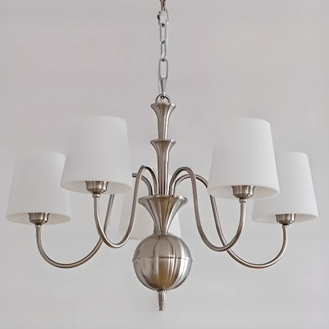 Tradition Vintage Metal LED Chandelier for Dining Room Image - 8