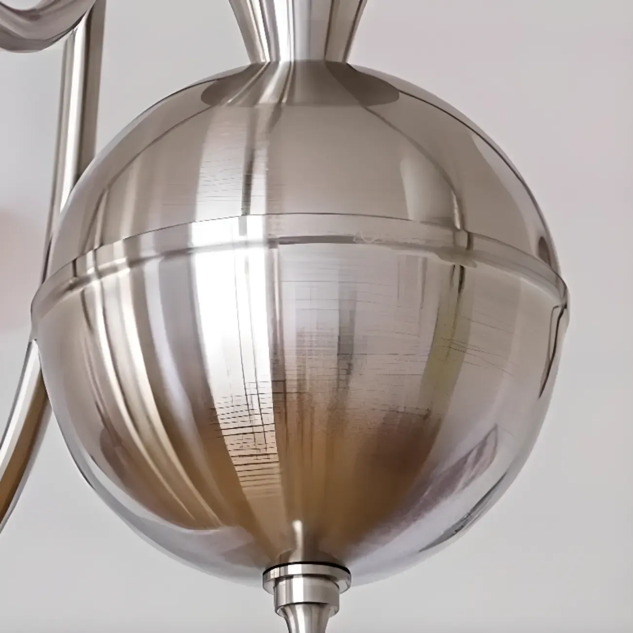 Tradition Vintage Metal LED Chandelier for Dining Room Image - 10