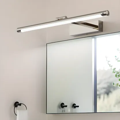 Modern Dimmable Metal Vanity Light Fixture for Bathrooms Image - 6