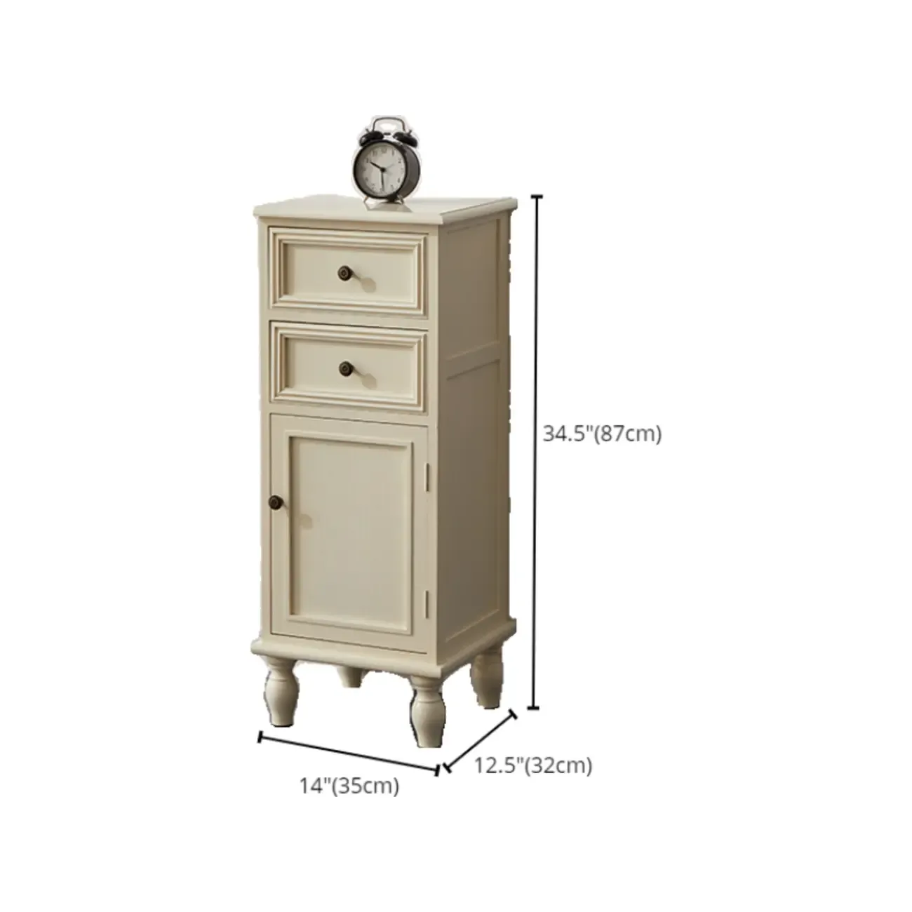 Vintage Wooden Storage Cabinet with Elegant Design Image - 37