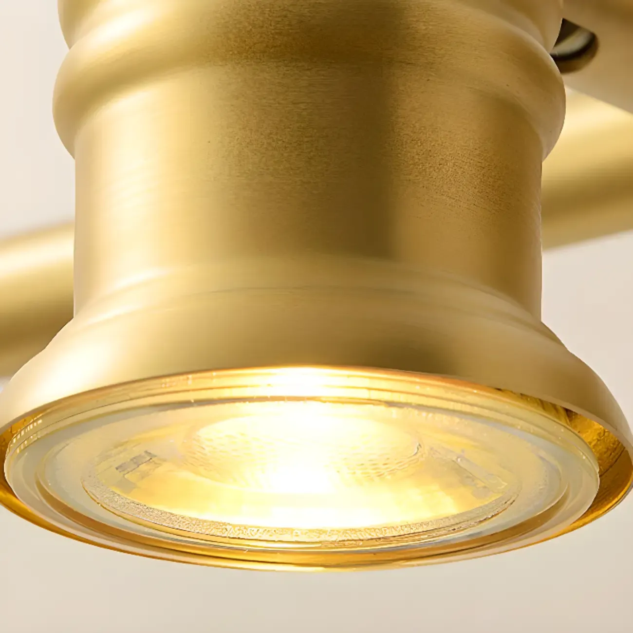 3 Bulb Brass Bath Vanity Light Fixture with Vintage Design Image - 21