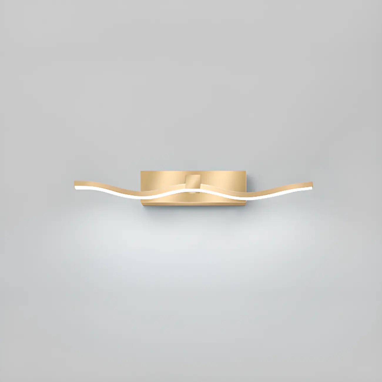 Wall-Mounted Bathroom LED Vanity Light with Silica Gel Shade Image - 6 | homeyfad