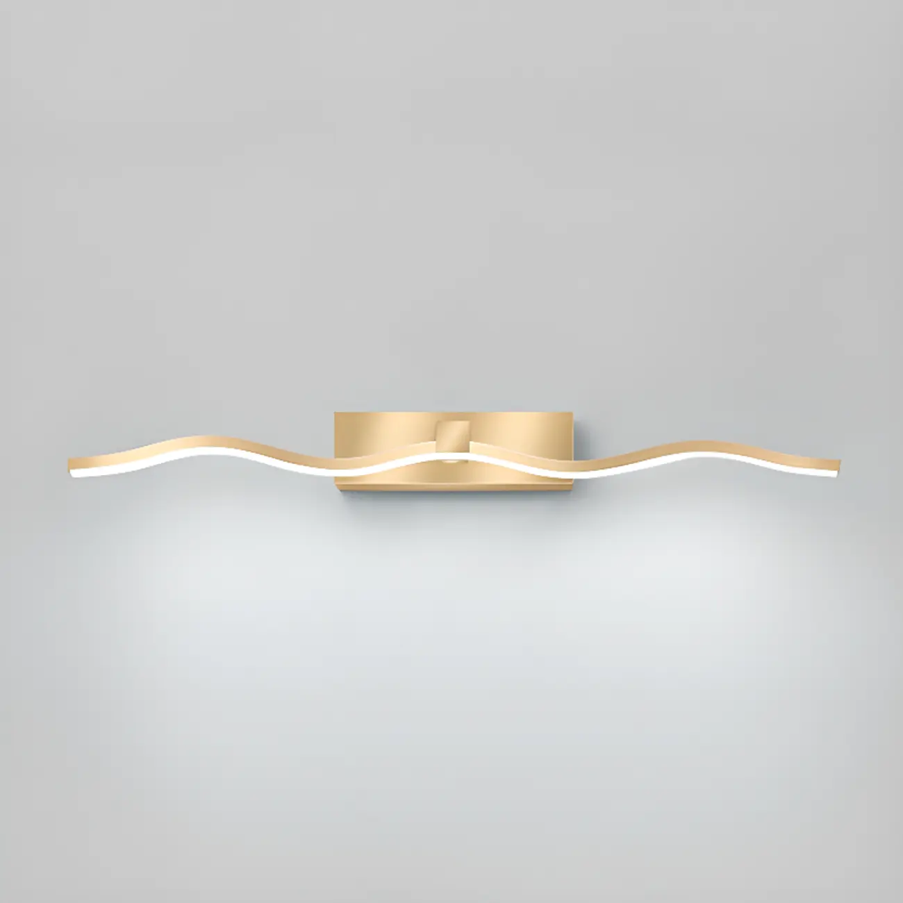 Wall-Mounted Bathroom LED Vanity Light with Silica Gel Shade Image - 7 | homeyfad