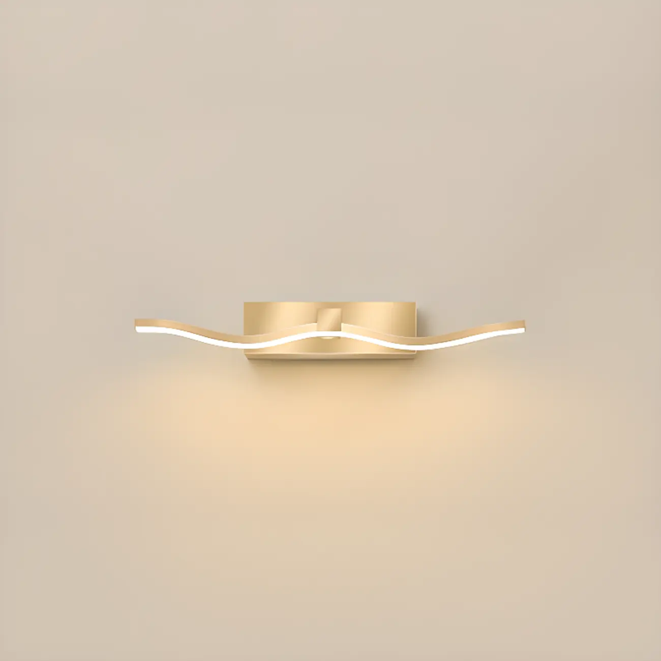 Wall-Mounted Bathroom LED Vanity Light with Silica Gel Shade Image - 9 | homeyfad