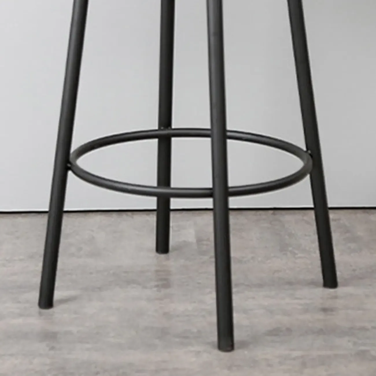 Adjustable Metal Swivel Bar Stools with Cushions Image - 9
