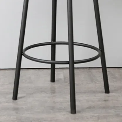 Adjustable Metal Swivel Bar Stools with Cushions Image - 9