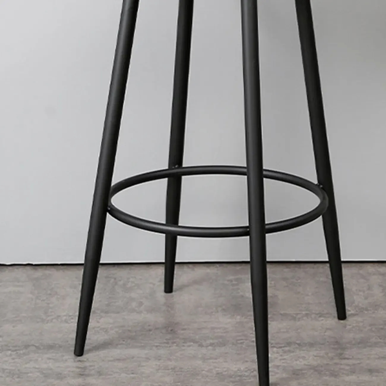 Adjustable Metal Swivel Bar Stools with Cushions Image - 10