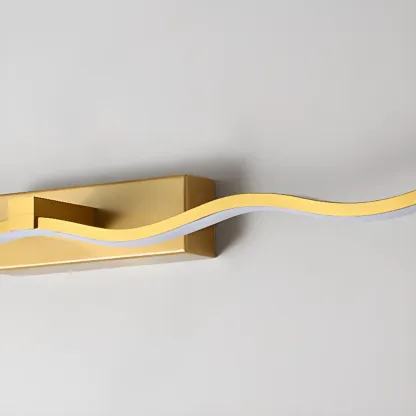 Wall-Mounted Bathroom LED Vanity Light with Silica Gel Shade Image - 15