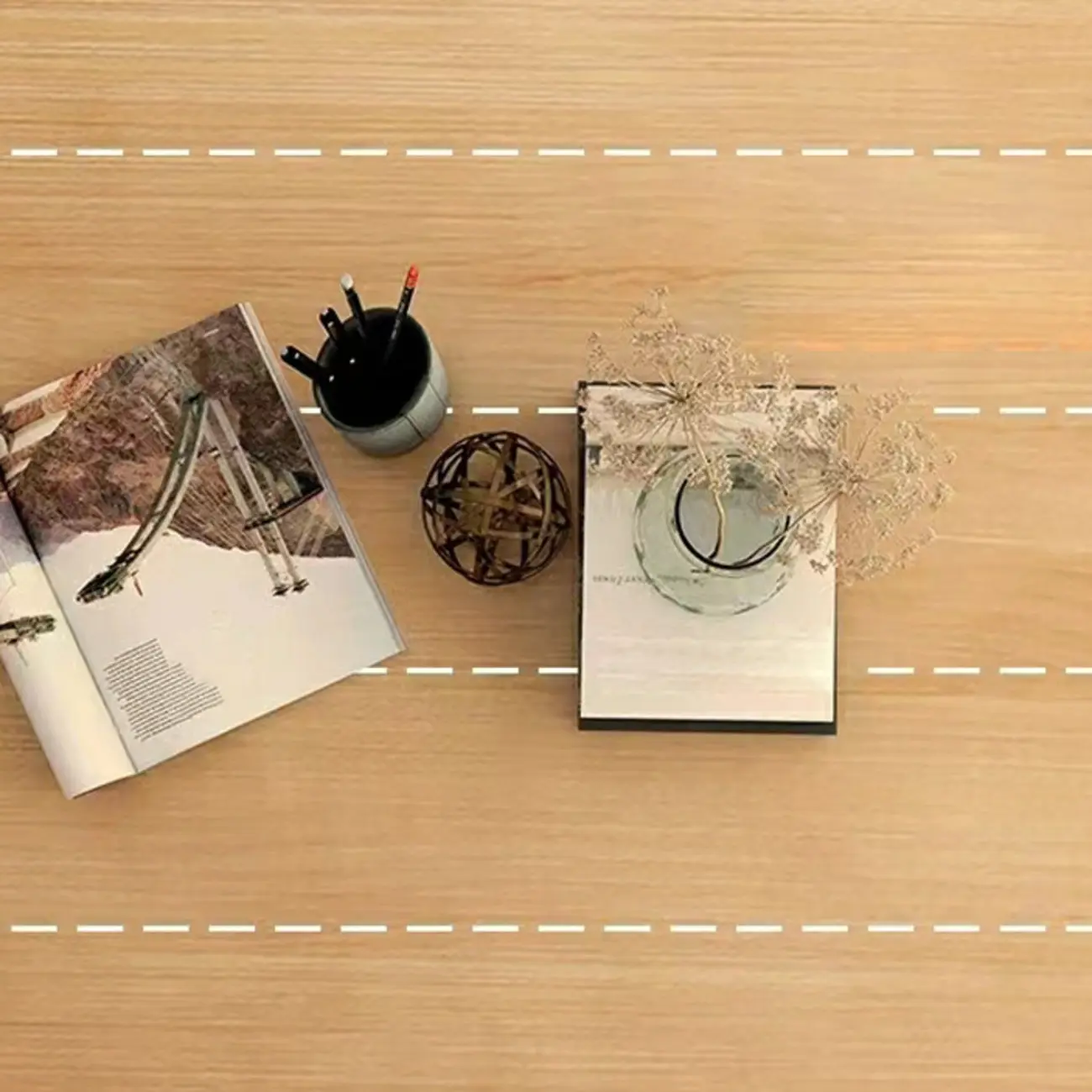 Simplistic Pine Wood Bar Table with White Metal Base for Dining Image - 11 | homeyfad