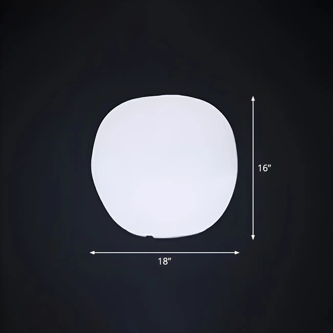  LED White Stone Shaped Landscape Light for Lawn Decor Image - 2 | homeyfad