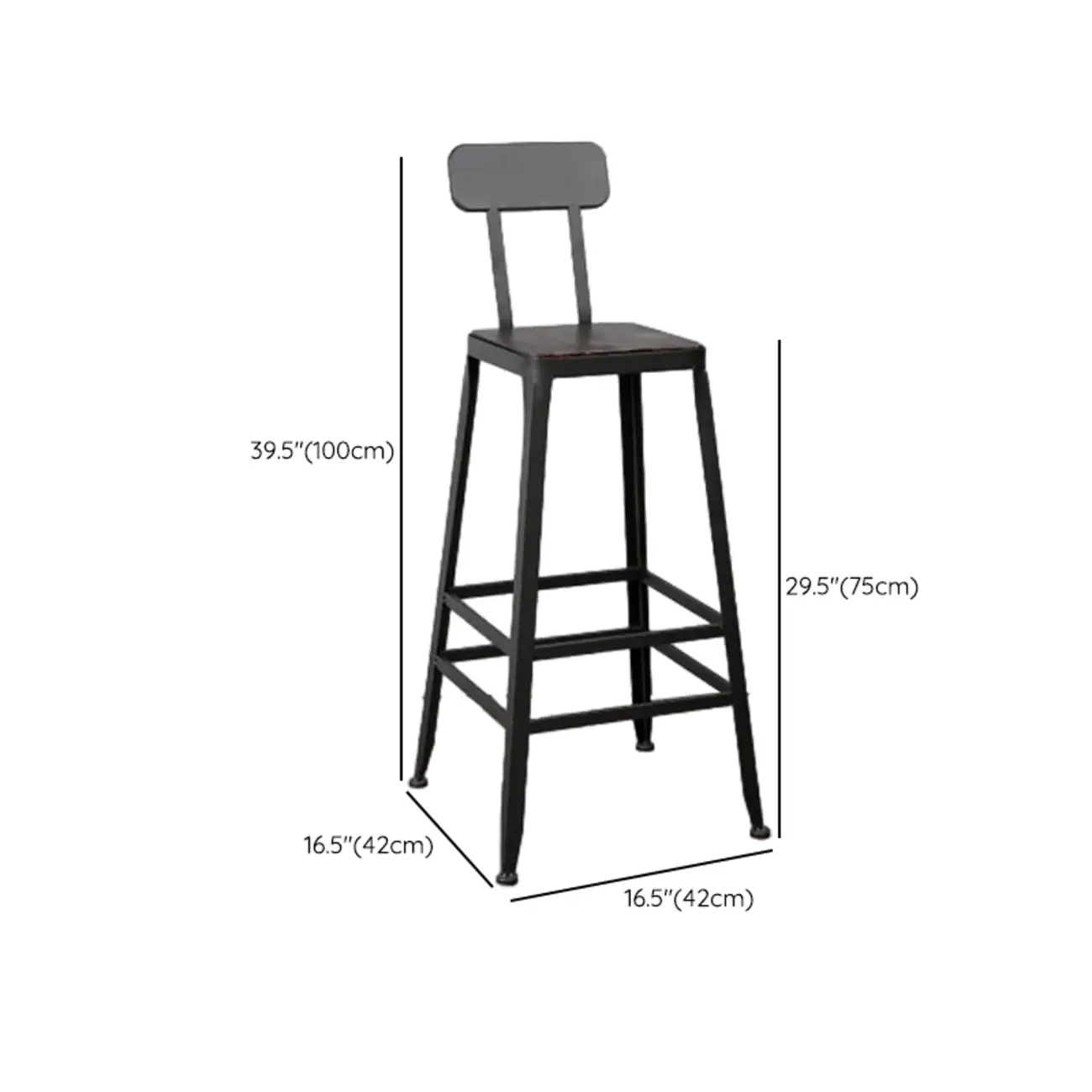 Adjustable Metal Swivel Bar Stools with Cushions Image - 20 | homeyfad