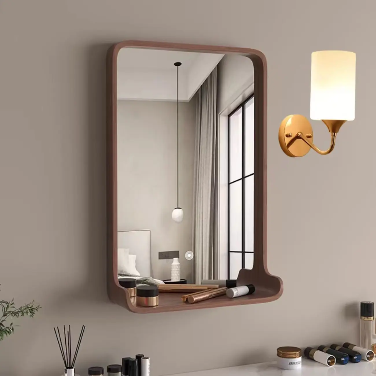 5 to 9 Inch Modern Wall-Mounted Bath Vanity Light Fixture Image - 1 | homeyfad