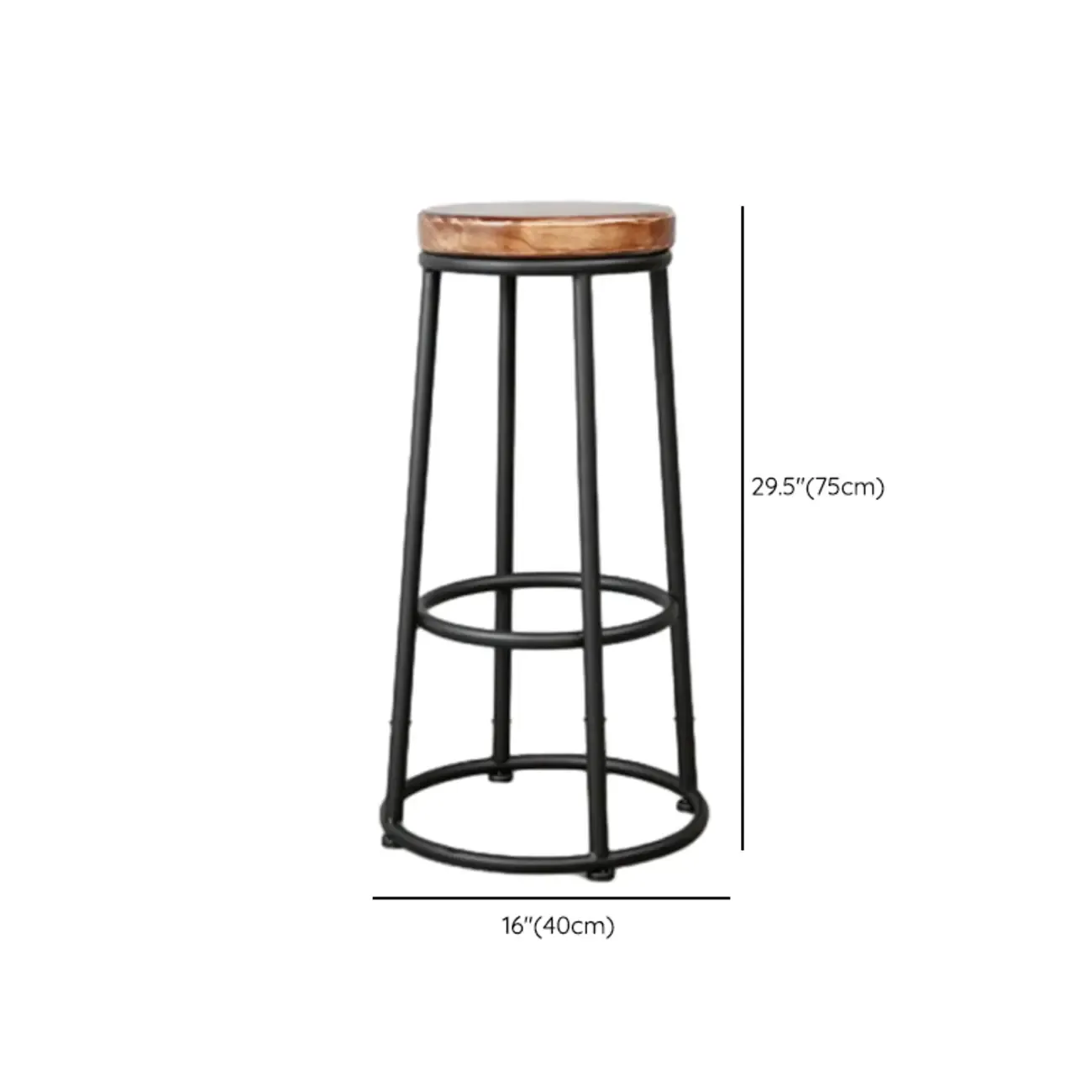 Adjustable Metal Swivel Bar Stools with Cushions Image - 21