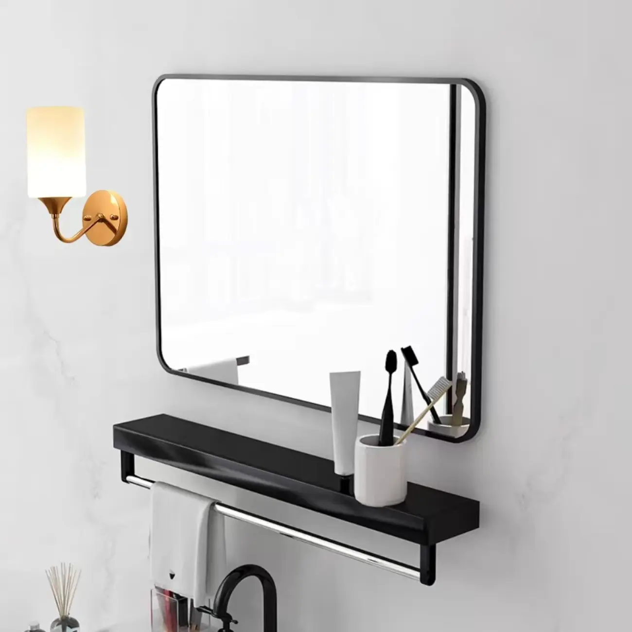 5 to 9 Inch Modern Wall-Mounted Bath Vanity Light Fixture Image - 4 | homeyfad