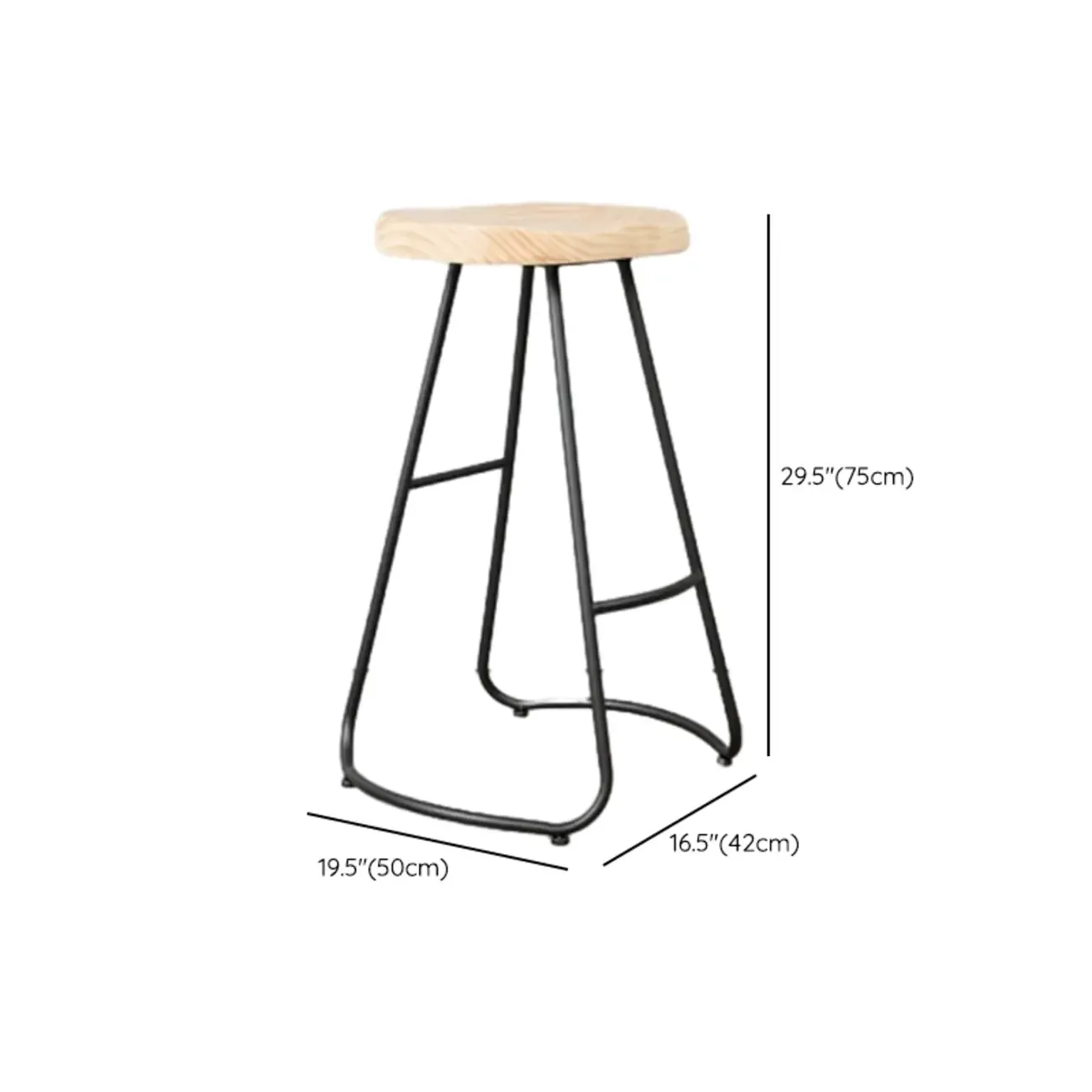 Adjustable Metal Swivel Bar Stools with Cushions Image - 24