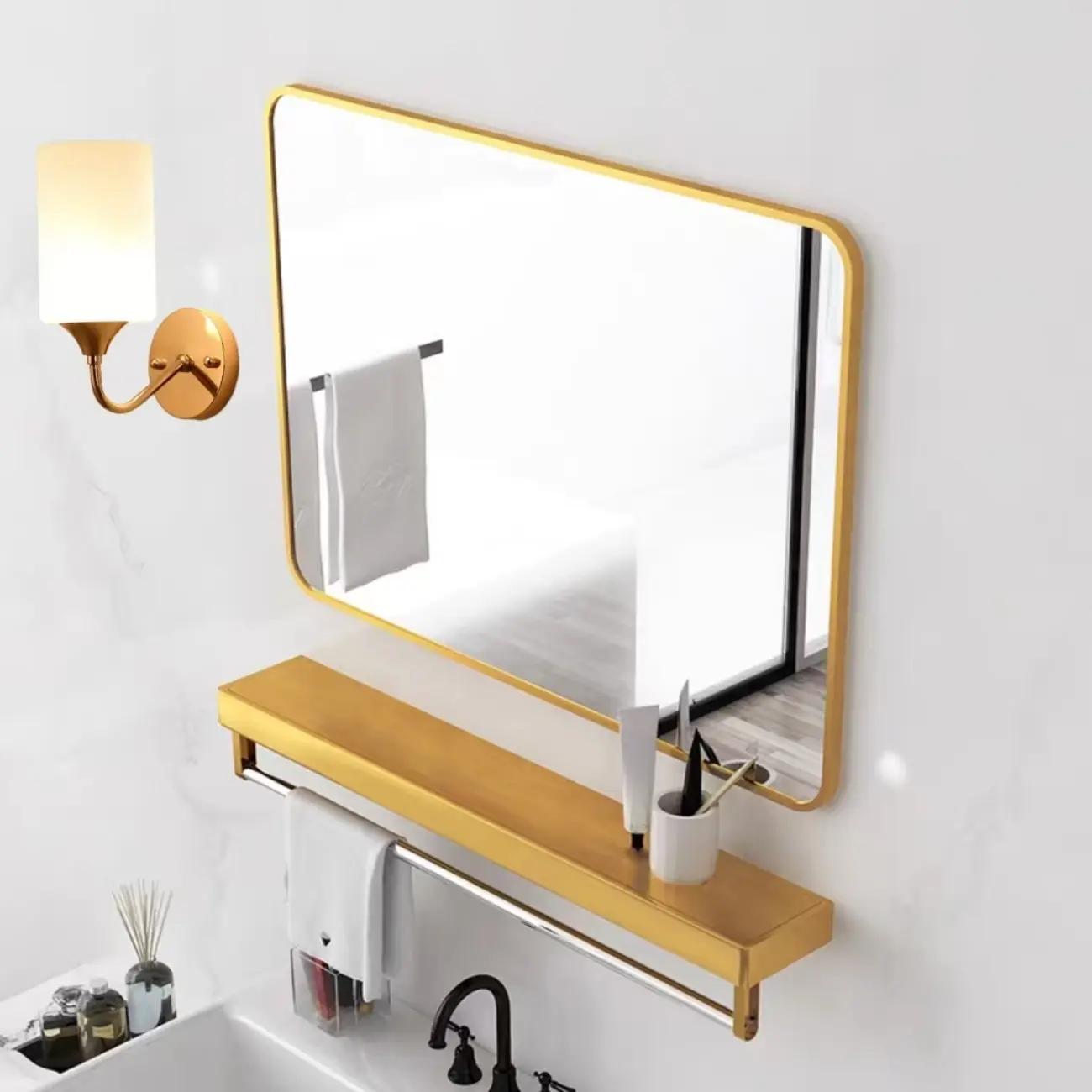 5 to 9 Inch Modern Wall-Mounted Bath Vanity Light Fixture Image - 5 | homeyfad