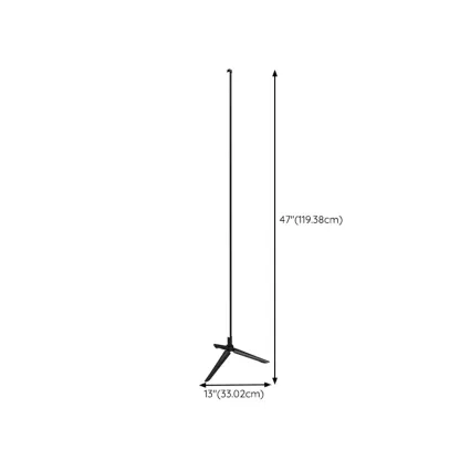  Minimalist Metal LED Coner Floor Lamp for Living Room Decor Image - 12