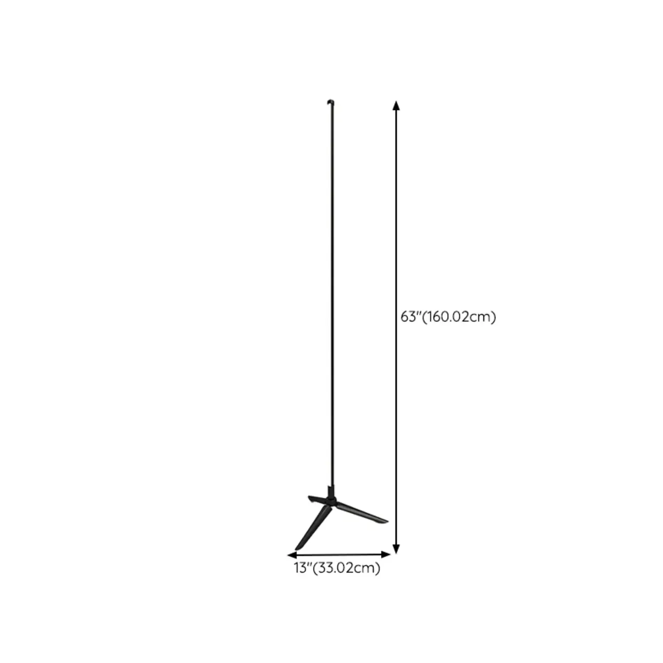 Minimalist Metal LED Coner Floor Lamp for Living Room Decor Image - 14