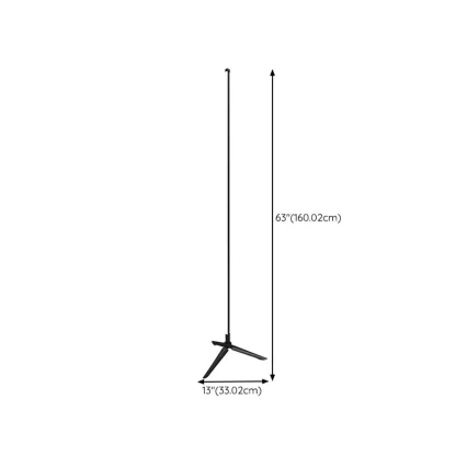  Minimalist Metal LED Coner Floor Lamp for Living Room Decor Image - 14