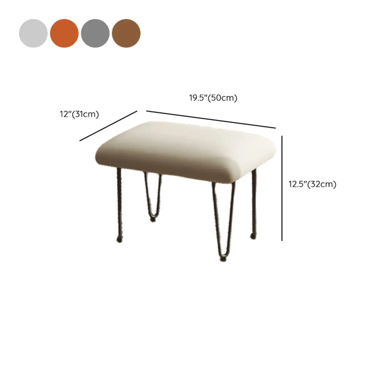 Upholstered Flared Arm Rocking Chair with Optional Ottoman Image - 16 | homeyfad