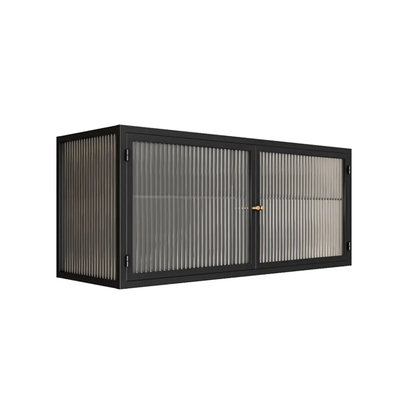 Modern Metal Display Cabinet Easy to Store with Glazed Door Image - 5
